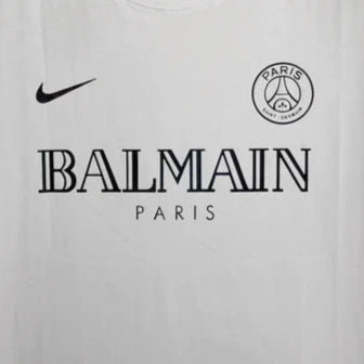 Camisa PSG x Balmain Refletiva Edição Especial Nike - Branca