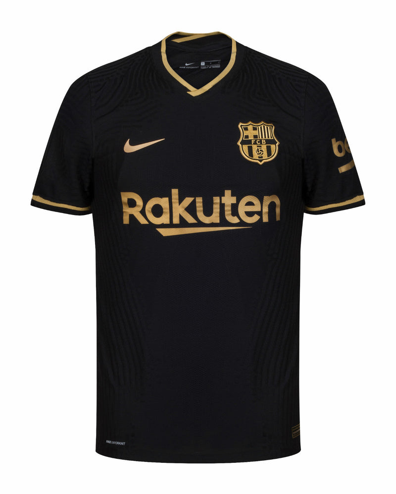 Camisa II Barcelona Away 2020/2021 Retrô Nike - Preta e Dourada