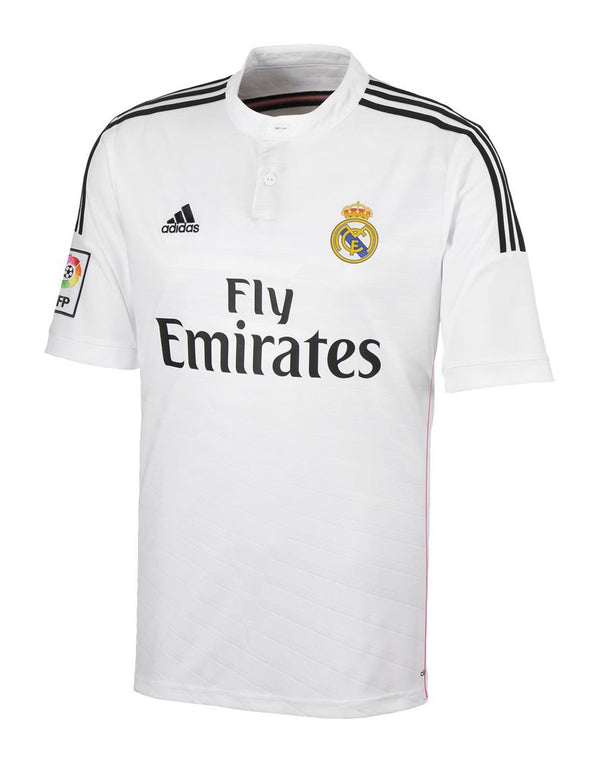 Camisa I Real Madrid Home 2014/2015 Retrô Adidas - Branca