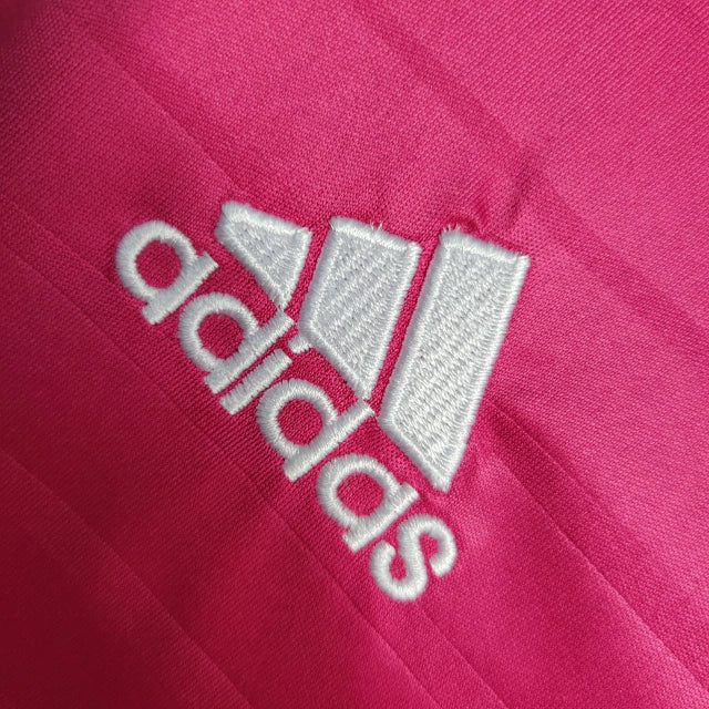 Camisa III Real Madrid Third 2014/2015 Manga Longa Retrô Adidas - Rosa