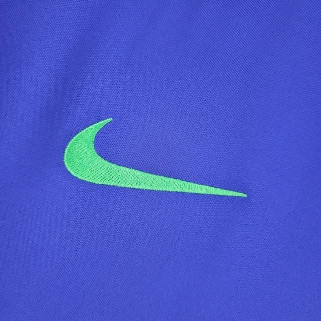 Camisa II Brasil Away 2022 Copa do Mundo Retrô Nike - Azul