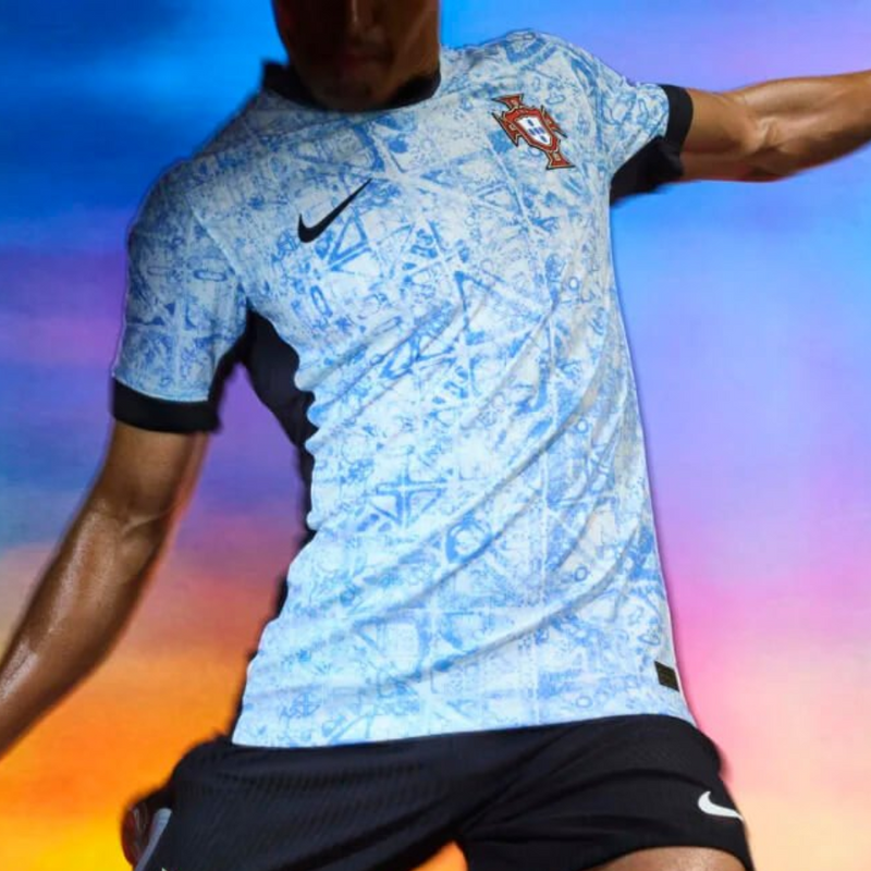 Camisa Portugal Away 2024 Nike Torcedor Masculina - Branca Manto do GOAT | Loja de Artigos Esportivos | Camisas de Futebol