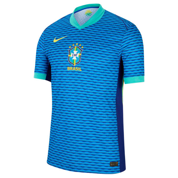 Camisa Brasil Away 2024 Nike Torcedor Masculina - Azul Manto do GOAT | Loja de Artigos Esportivos | Camisas de Futebol