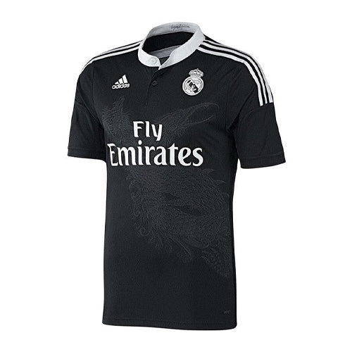 Camisa III Real Madrid Third 2014/2015 Retrô Dragão Adidas - Preta