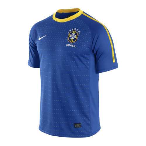 Camisa II Brasil Away 2010 Copa do Mundo Retrô Nike - Azul e Amarelo