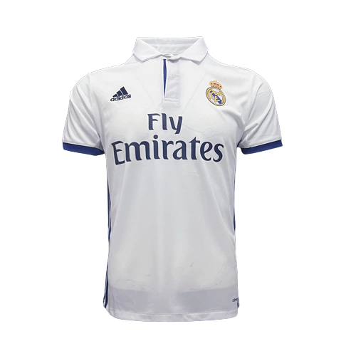 Camisa I Real Madrid Home 2016/2017 Retrô Adidas - Branco