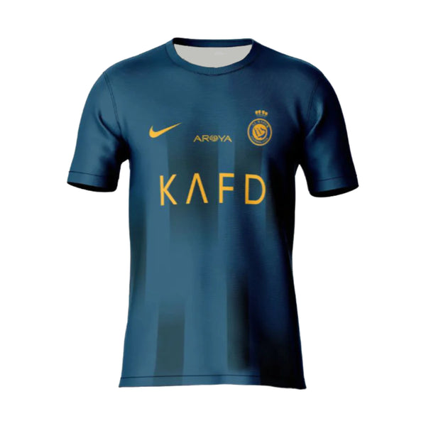 Camisa II Al-Nassr Away 2023/2024 Torcedor Nike Masculina - Azul