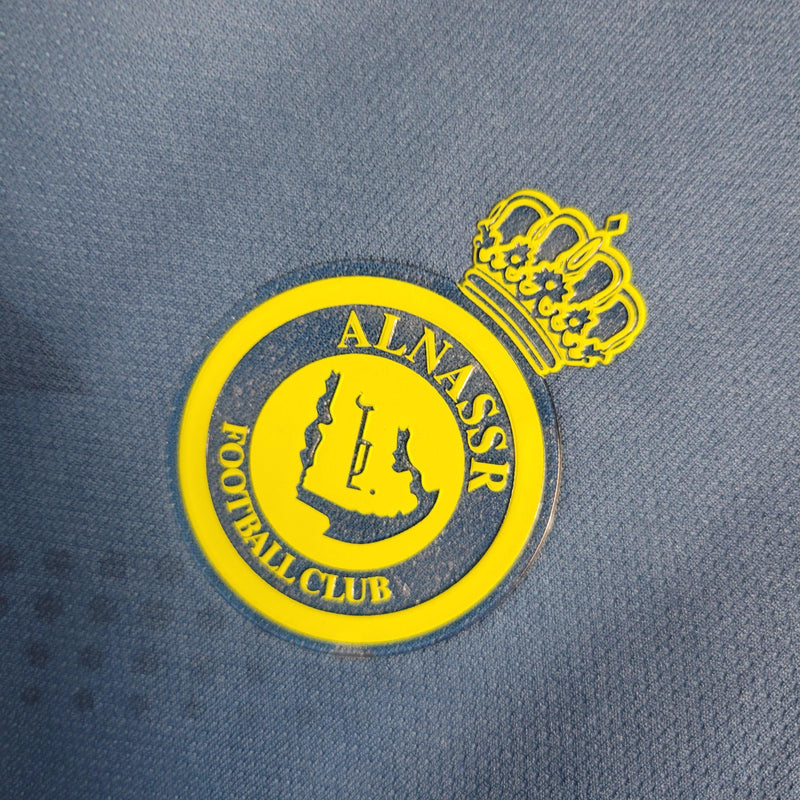 Camisa Al Nassr II 22/23 – Masculino- Azul - Manto do GOAT | Loja de Artigos Esportivos | Camisas de Futebol