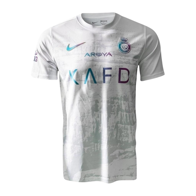 Camisa III Al-Nassr Third 2023/2024 Torcedor Nike Masculina - Branca