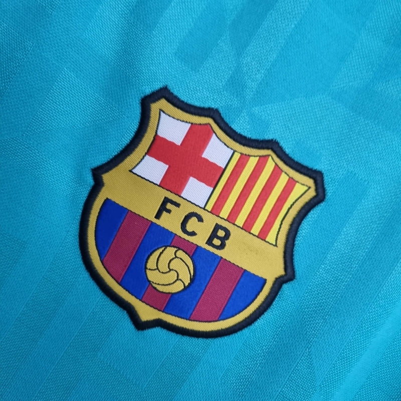 Camisa III Barcelona Third 2019/2020 Retrô Nike - Verde Água