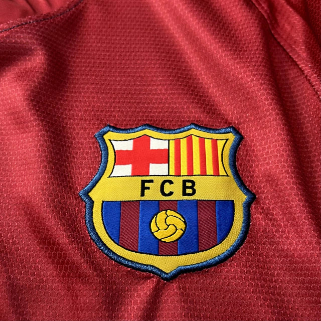 Camisa I Barcelona Home 2008/2009 Retrô Nike - Azul e Grená