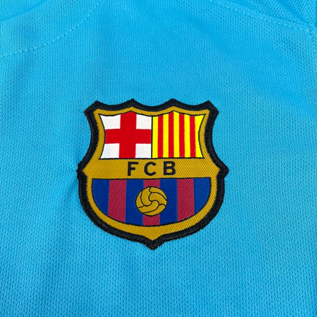 Camisa III Barcelona Third 2015/2016 Retrô Nike - Azul Celeste