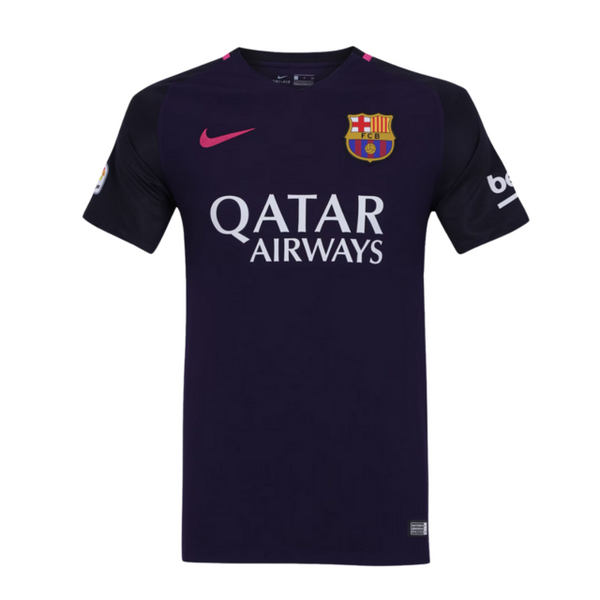 Camisa II Barcelona Away 2016/2017 Retrô Nike - Roxa