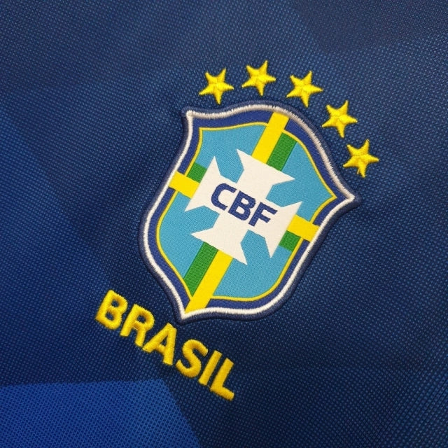 Camisa II Brasil Home Away Copa América Retrô Nike - Azul