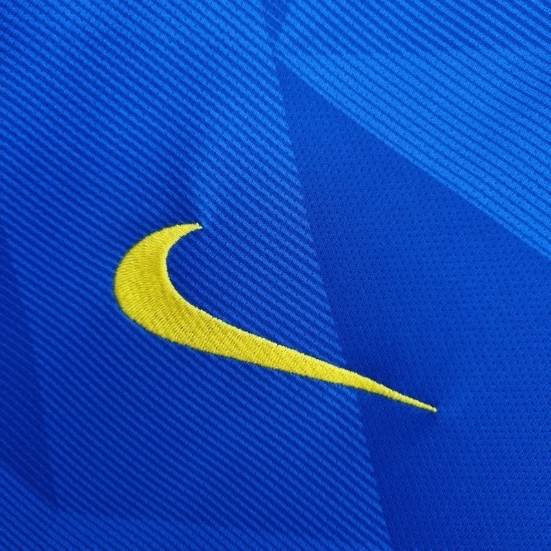 Camisa II Brasil Away 2018 Copa do Mundo Retrô Nike - Azul