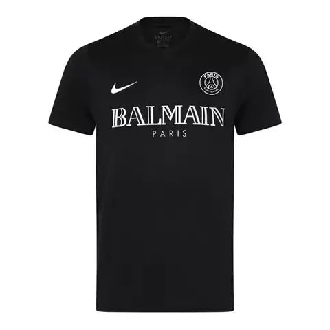 Camisa PSG x Balmain Refletiva Edição Especial Nike - Preta