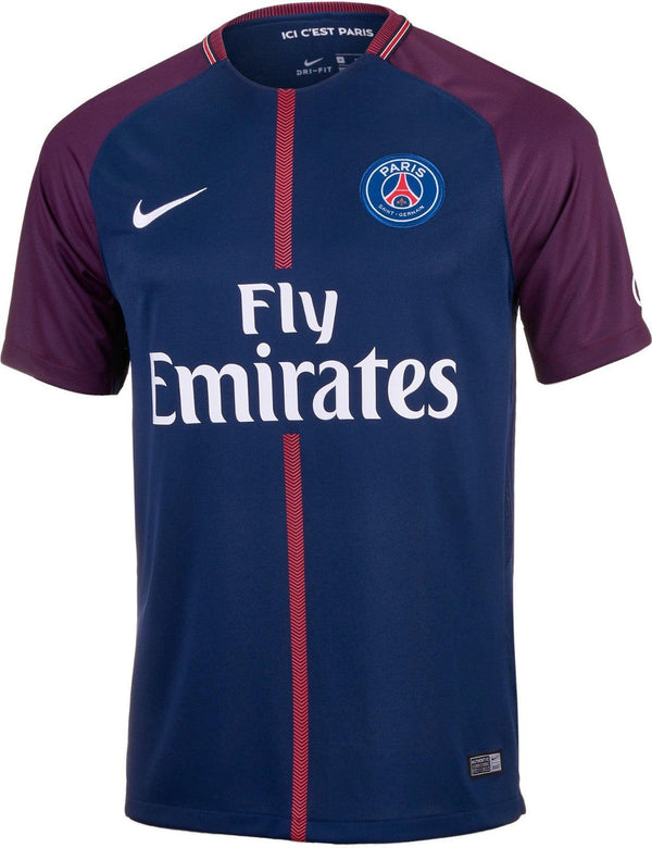 Camisa I Nike Psg Retrô - 17/18 - Manto do GOAT | Loja de Artigos Esportivos | Camisas de Futebol