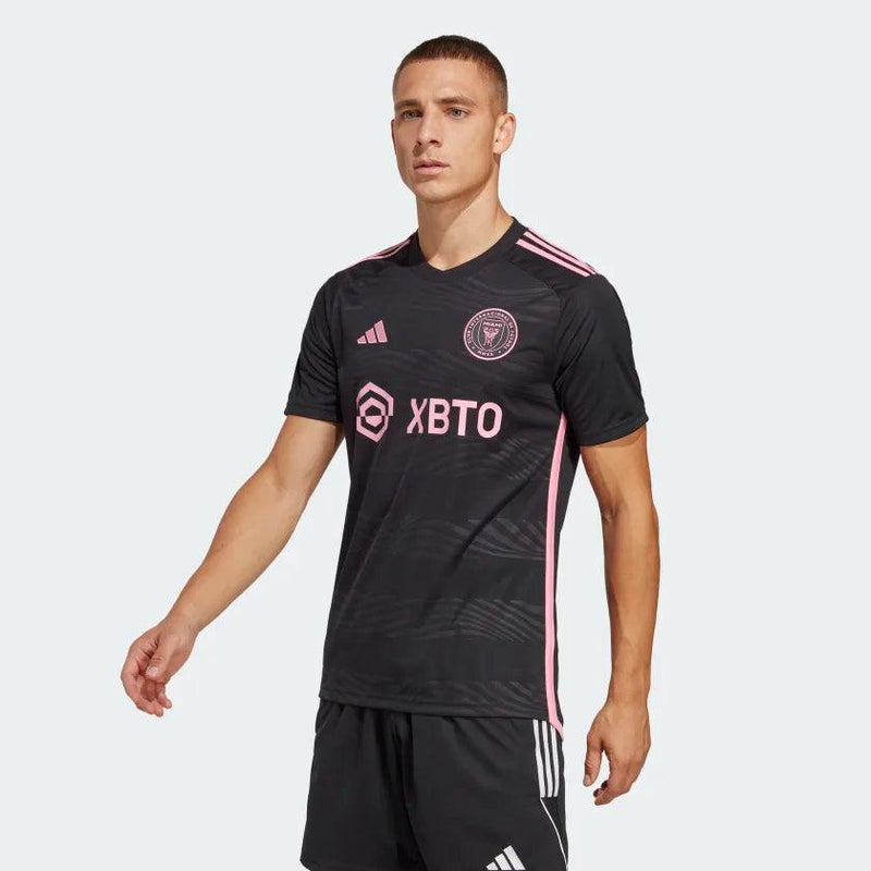 Camisa Inter Miami II 23/24 Torcedor Adidas Masculina - Preto - Manto do GOAT | Loja de Artigos Esportivos | Camisas de Futebol