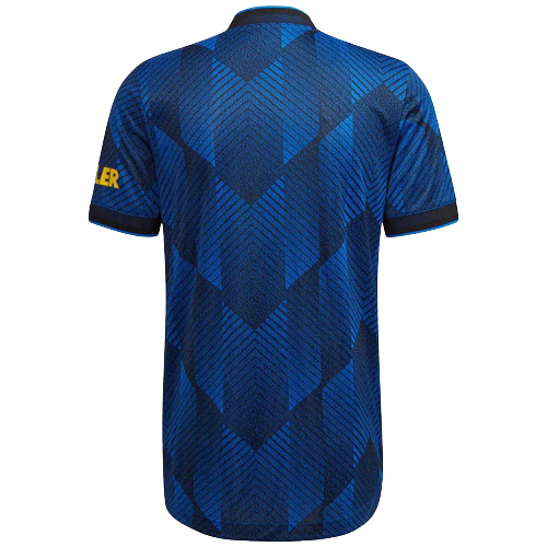 Camisa III Manchester United Third 2021/2022 Retrô Adidas  - Azul