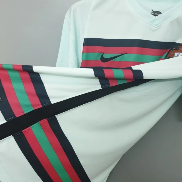 Camisa II Portugal Away Euro 2020 Retrô Nike - Branca