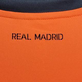 Camisa Real Madrid II Away 2013/14 Retrô (Manga longa) Laranja - Manto do GOAT | Loja de Artigos Esportivos | Camisas de Futebol