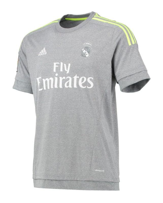 Camisa Real Madrid II Away 2015/16 Adidas Retrô - Manto do GOAT | Loja de Artigos Esportivos | Camisas de Futebol