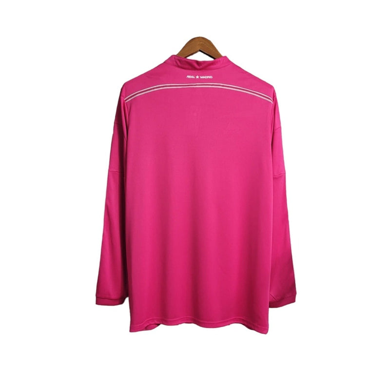 Camisa III Real Madrid Third 2014/2015 Manga Longa Retrô Adidas - Rosa