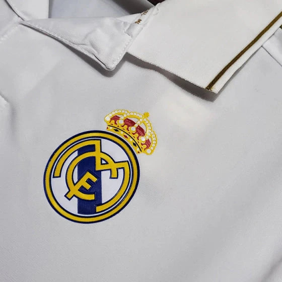 Camisa I Real Madrid Home 2011/2012 Retrô Adidas - Branca