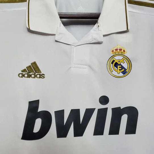 Camisa I Real Madrid Home 2011/2012 Retrô Adidas - Branca