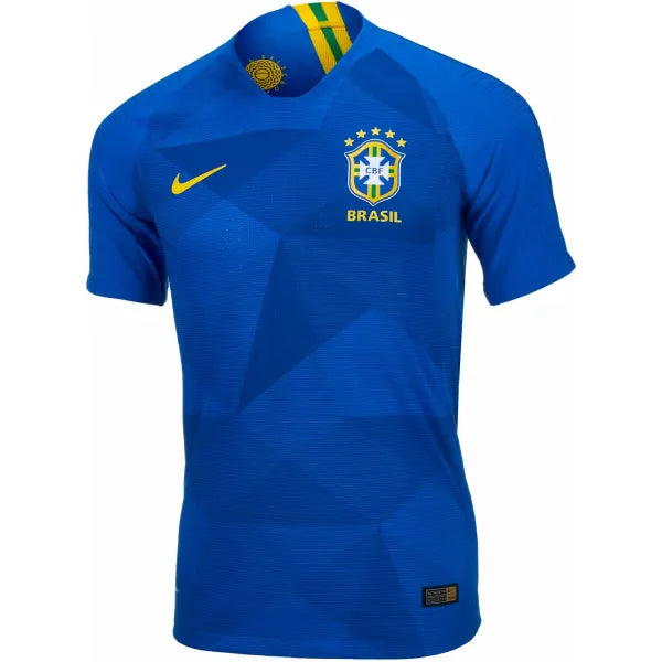 Camisa II Brasil Away 2018 Copa do Mundo Retrô Nike - Azul