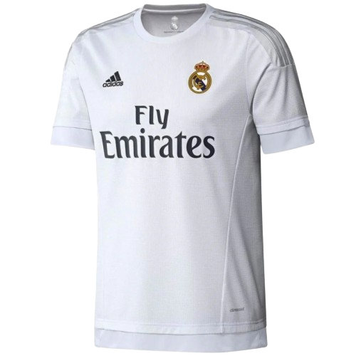 Camisa I Real Madrid Home 2015/2016 Retrô Adidas - Branca