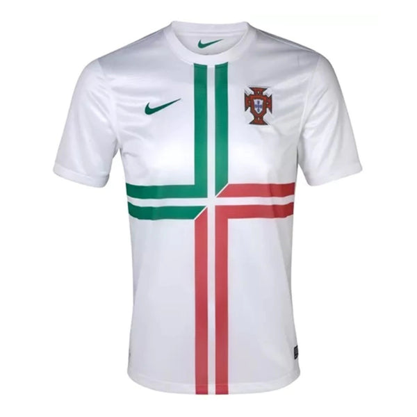 Camisa II Portugal Home Euro 2012 Retrô Nike - Branca