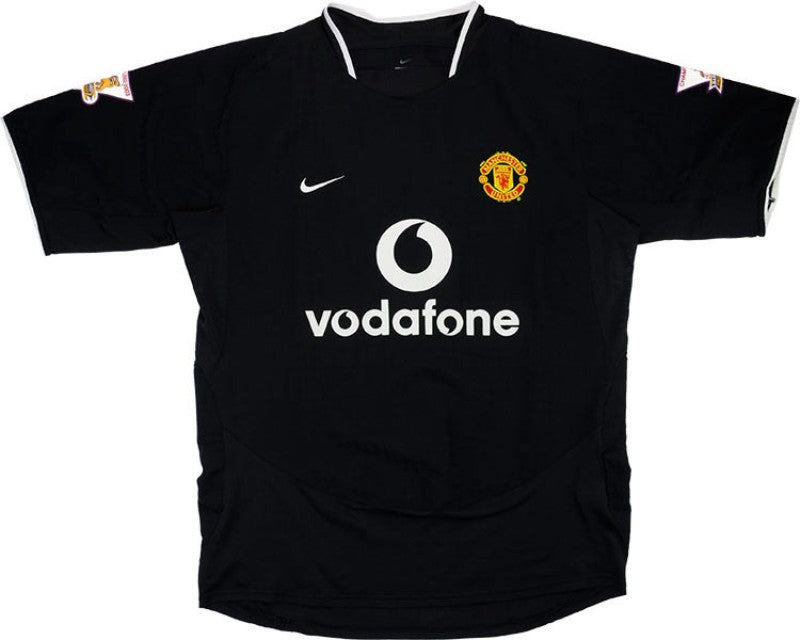 Camisa II Manchester United Away 2002/2004 Retrô Nike - Preta