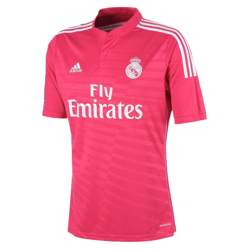 Camisa II Real Madrid Away 2014/2015 Retrô 2014/2015 Adidas - Rosa