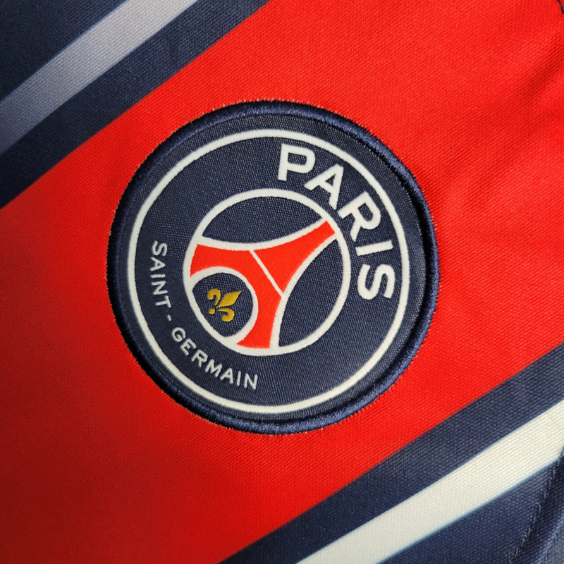 Camisa I PSG Home 2023/2024 Manga Longa Torcedor Nike - Azul Marinho