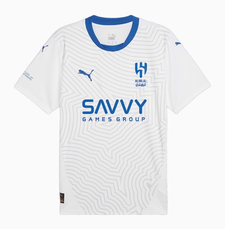 Camisa II Al-Hilal Away 2024/2025 Torcedor Puma - Branca