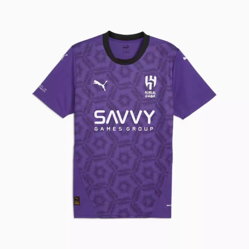 Camisa III Al-Hilal Third 2024/2025 Torcedor Puma - Roxa