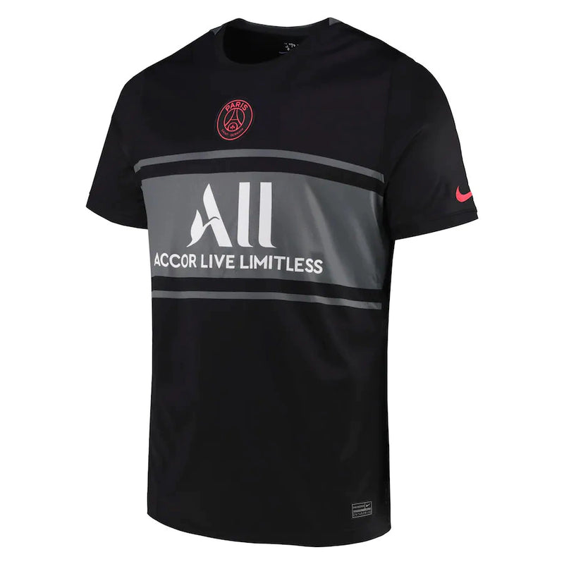 Camisa III PSG Third 2021/2022 Retrô Nike - Preta