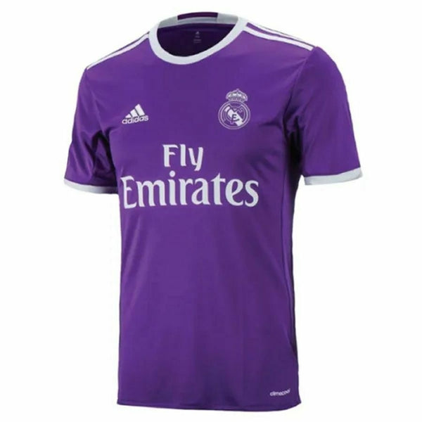 Camisa II Real Madrid Away 2016/2017 Retrô Adidas - Roxa